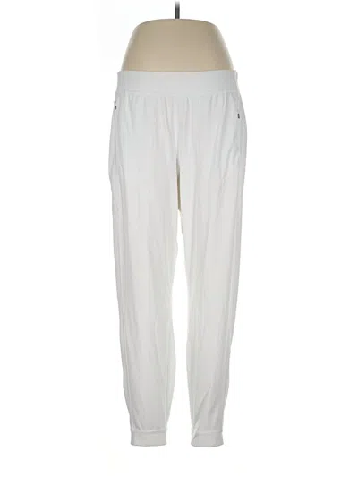Pre-owned Athleta Active Pants In Ivory