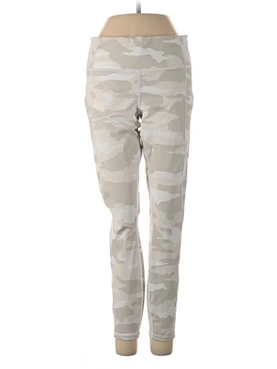 Pre-owned Athleta Active Pants In Ivory