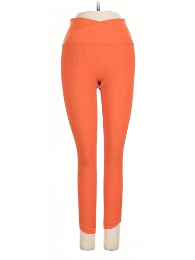 Pre-owned Athleta Active Pants In Orange