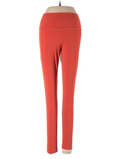 Pre-owned Athleta Active Pants In Orange