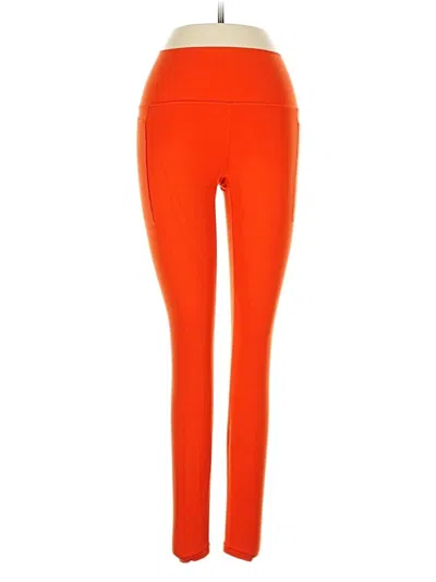 Pre-owned Athleta Active Pants In Orange