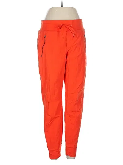 Pre-owned Athleta Active Pants In Orange