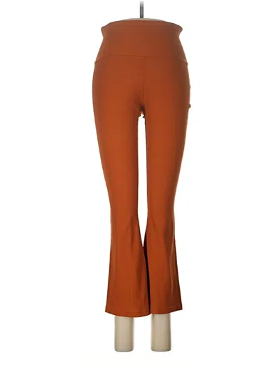 Pre-owned Athleta Active Pants In Orange