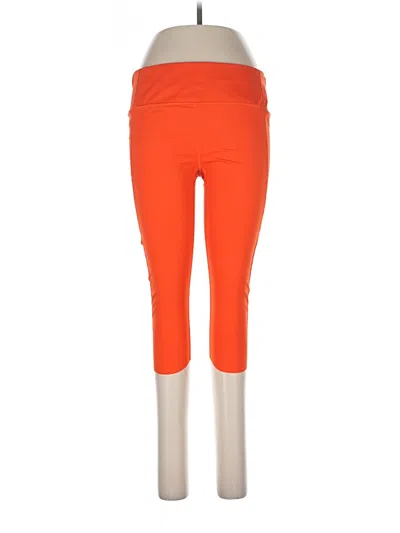 Pre-owned Athleta Active Pants In Orange