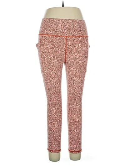 Pre-owned Athleta Active Pants In Orange