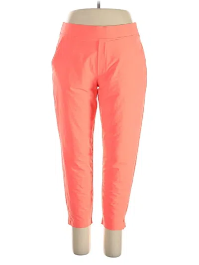 Pre-owned Athleta Active Pants In Orange