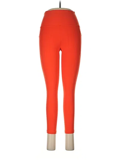 Pre-owned Athleta Active Pants In Orange