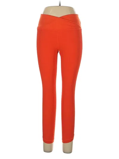 Pre-owned Athleta Active Pants In Orange