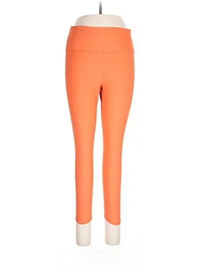 Pre-owned Athleta Active Pants In Orange