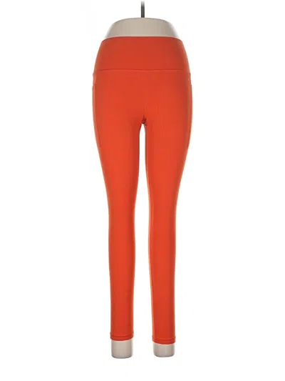 Pre-owned Athleta Active Pants In Orange