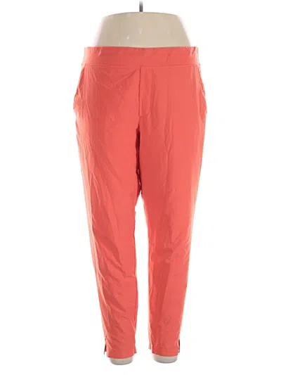 Pre-owned Athleta Active Pants In Orange