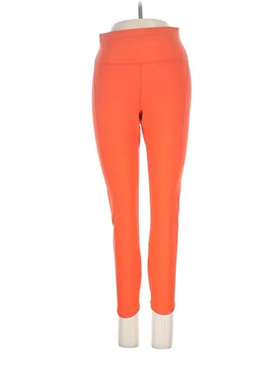 Pre-owned Athleta Active Pants In Orange