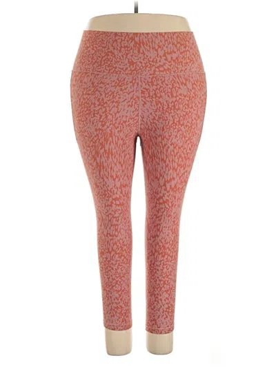 Pre-owned Athleta Active Pants In Orange