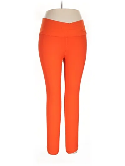 Pre-owned Athleta Active Pants In Orange