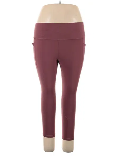 Pre-owned Athleta Active Pants In Pink