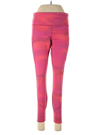 Pre-owned Athleta Active Pants In Pink