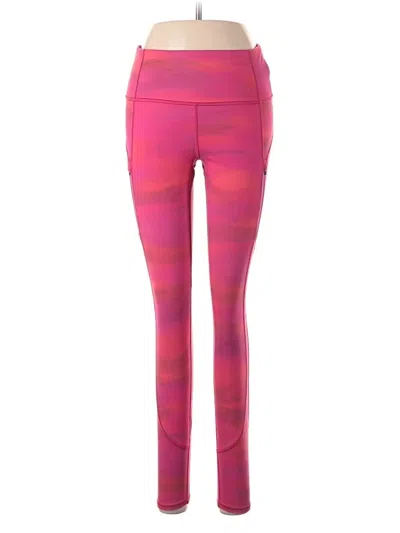 Pre-owned Athleta Active Pants In Pink
