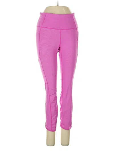 Pre-owned Athleta Active Pants In Pink