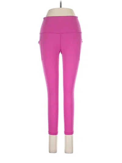 Pre-owned Athleta Active Pants In Pink
