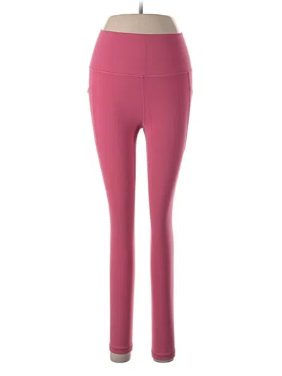 Pre-owned Athleta Active Pants In Pink