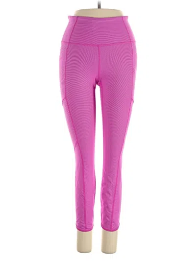 Pre-owned Athleta Active Pants In Pink