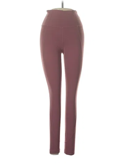 Pre-owned Athleta Active Pants In Pink