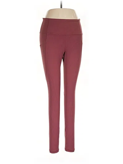 Pre-owned Athleta Active Pants In Pink