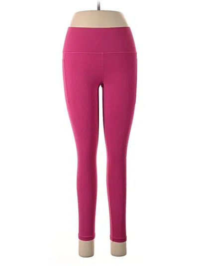 Pre-owned Athleta Active Pants In Pink