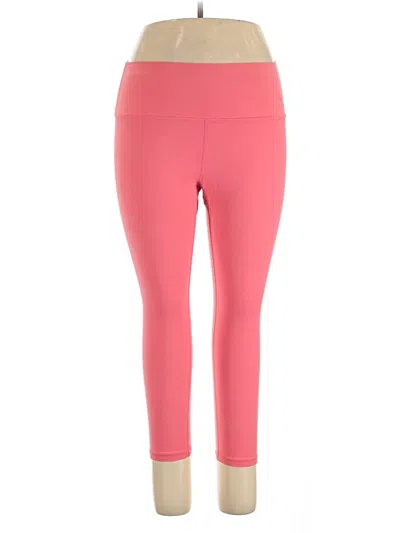 Pre-owned Athleta Active Pants In Pink