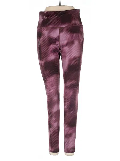 Pre-owned Athleta Active Pants In Purple