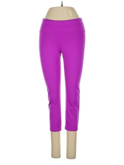 Pre-owned Athleta Active Pants In Purple