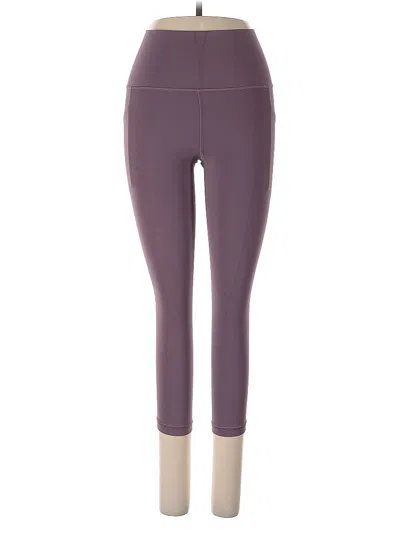 Pre-owned Athleta Active Pants In Purple