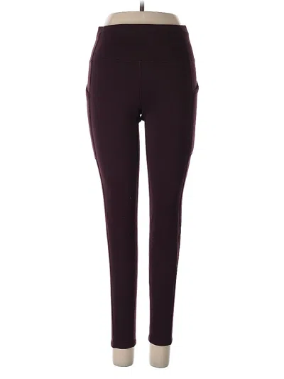 Pre-owned Athleta Active Pants In Purple