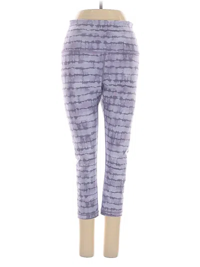 Pre-owned Athleta Active Pants In Purple