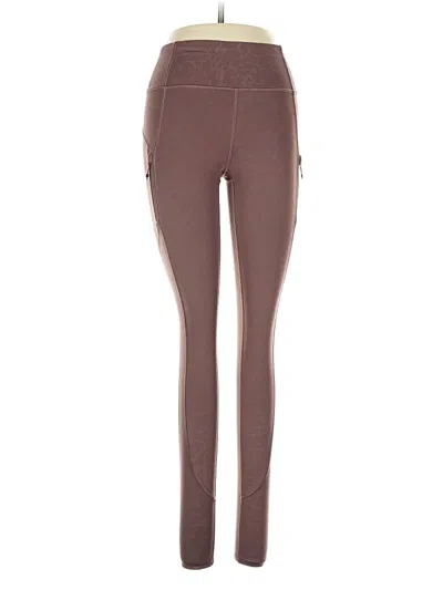 Pre-owned Athleta Active Pants In Purple