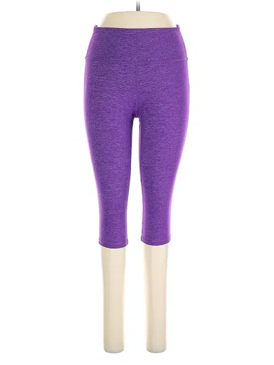 Pre-owned Athleta Active Pants In Purple