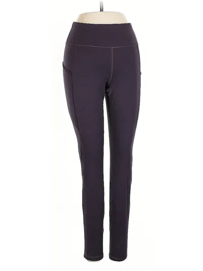 Pre-owned Athleta Active Pants In Purple