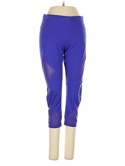 Pre-owned Athleta Active Pants In Purple