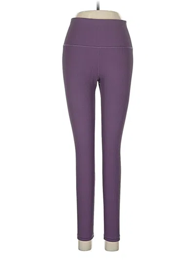 Pre-owned Athleta Active Pants In Purple