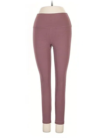 Pre-owned Athleta Active Pants In Purple