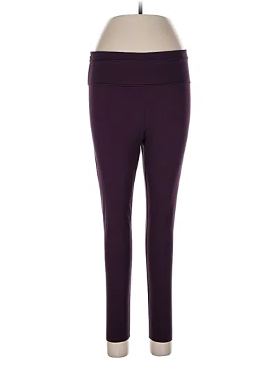 Pre-owned Athleta Active Pants In Purple
