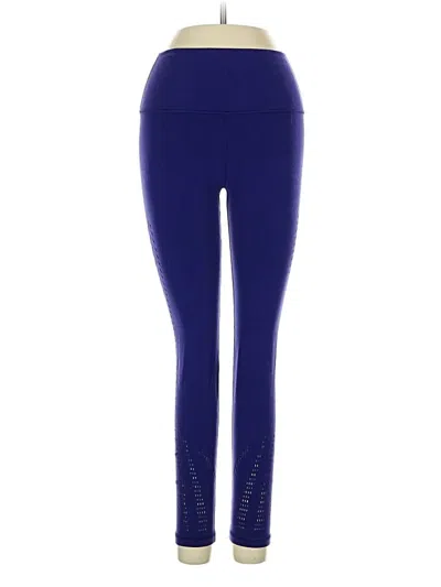 Pre-owned Athleta Active Pants In Purple