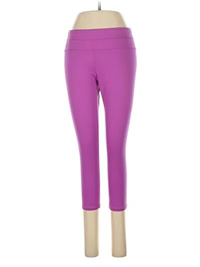 Pre-owned Athleta Active Pants In Purple