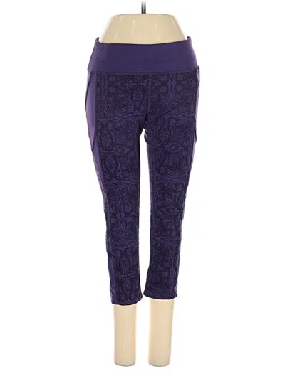 Pre-owned Athleta Active Pants In Purple
