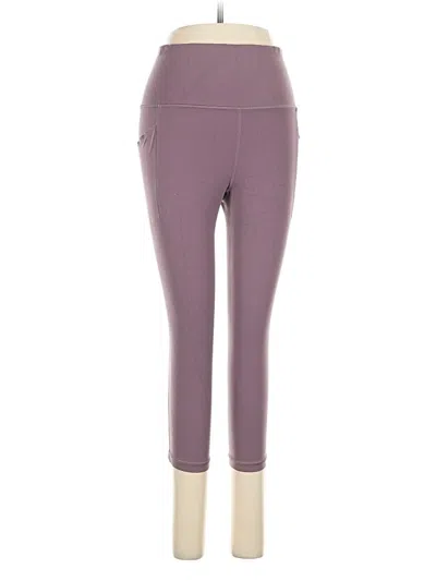 Pre-owned Athleta Active Pants In Purple