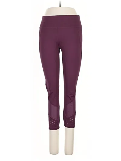 Pre-owned Athleta Active Pants In Purple
