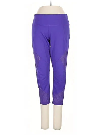 Pre-owned Athleta Active Pants In Purple