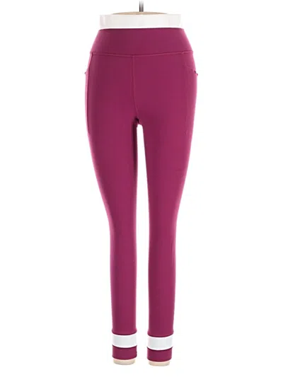 Pre-owned Athleta Active Pants In Purple