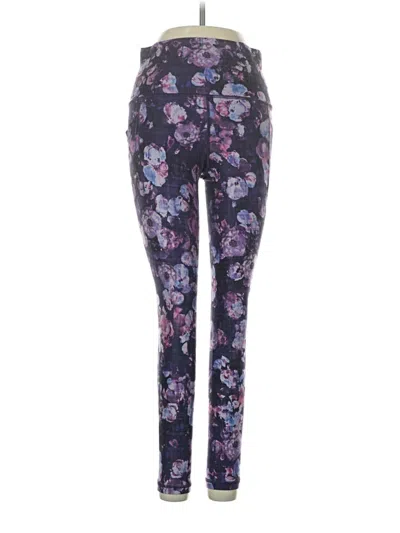 Pre-owned Athleta Active Pants In Purple