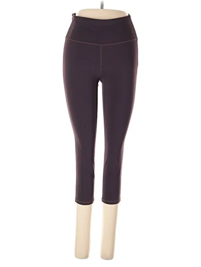 Pre-owned Athleta Active Pants In Purple